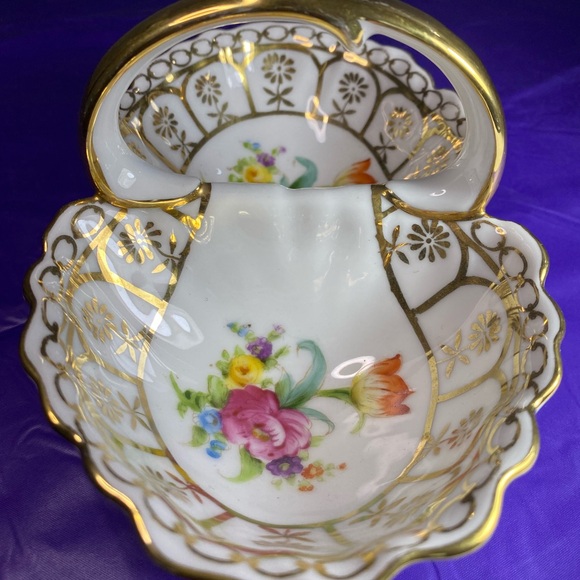 Vintage Noritake Divided Trinket/Candy Dish - Picture 12 of 16